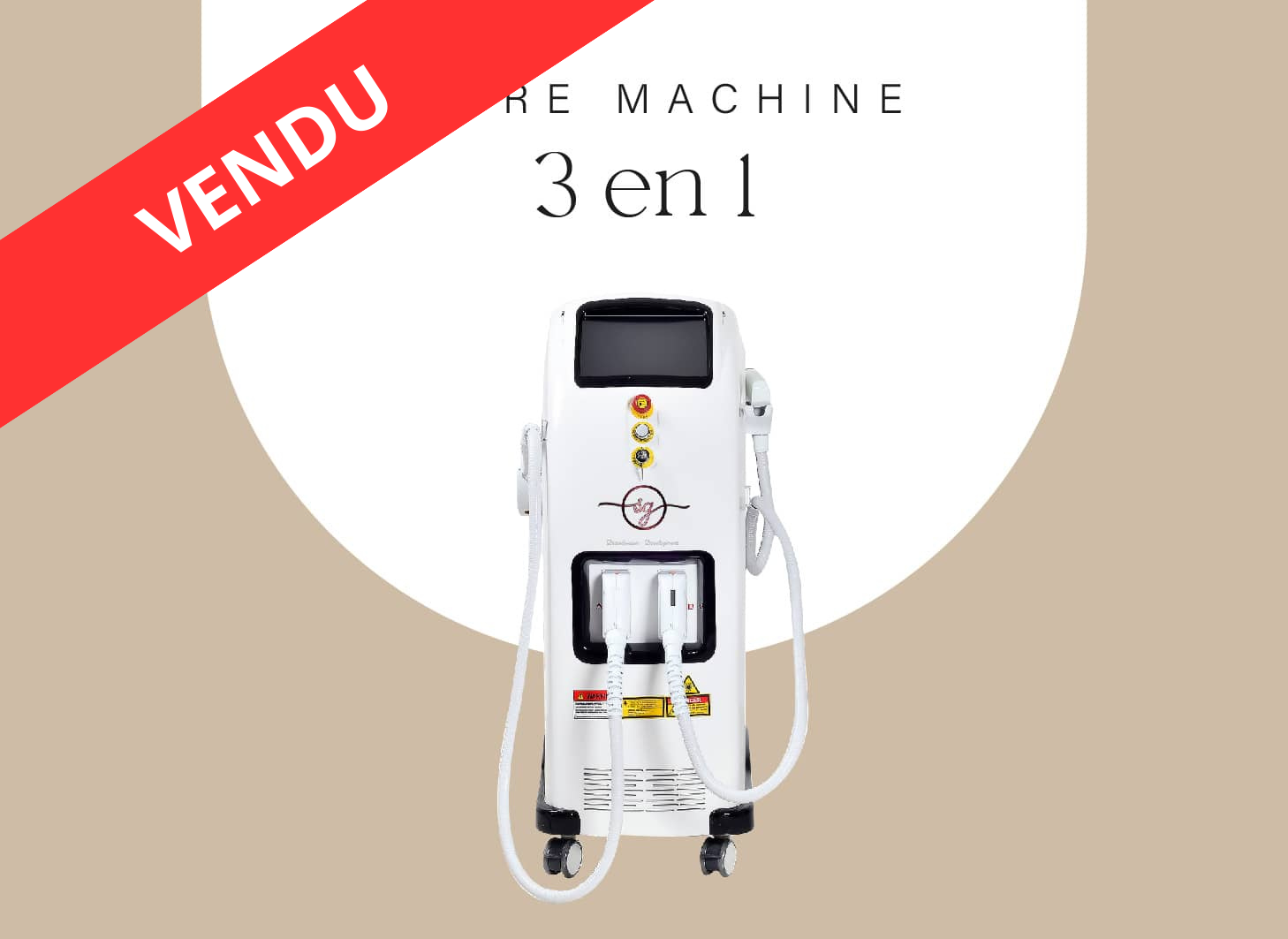 Machine 3 en 1 vendue