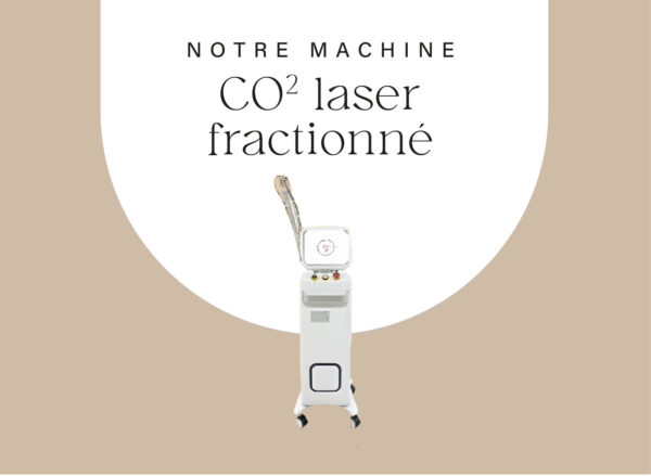 CO2 laser fractionné Appareil de resserrement vaginal et de traitement de la peau